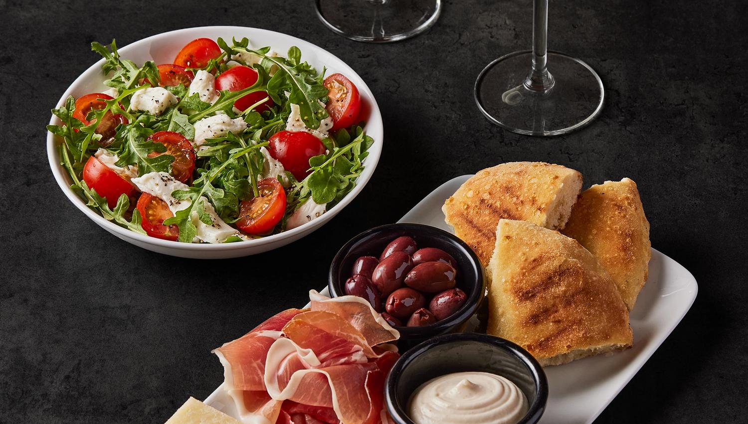 Lots of goodies on the menu