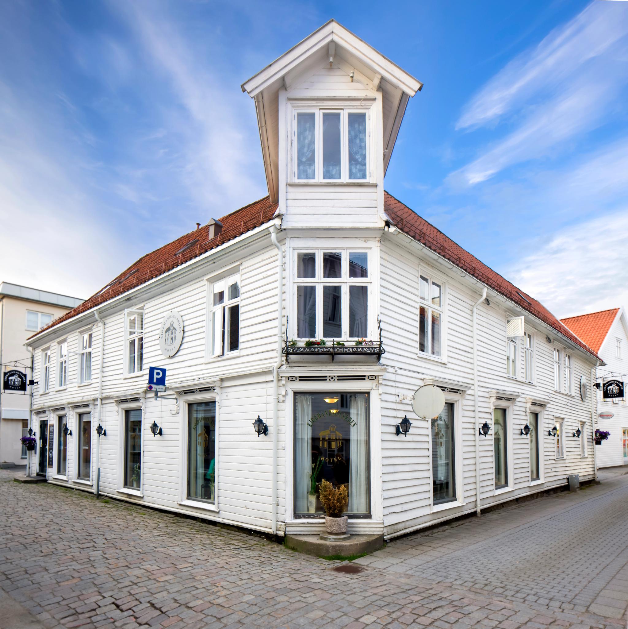 Kjøbmandsgaarden Hotell-mandal-sentrum. Foto.