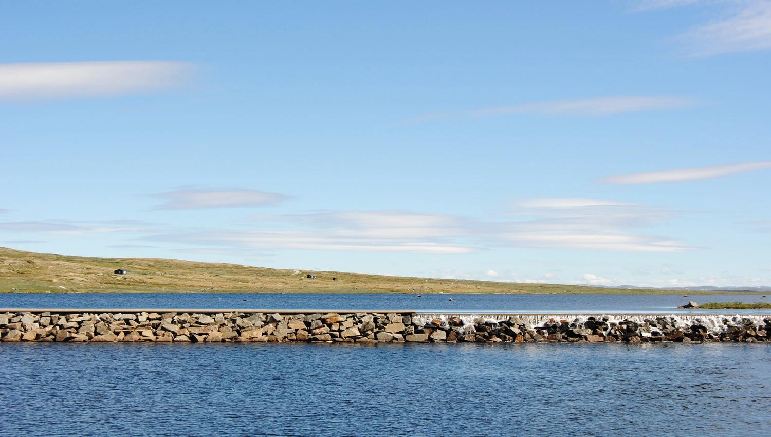 Moloen ved Tinnhølen.