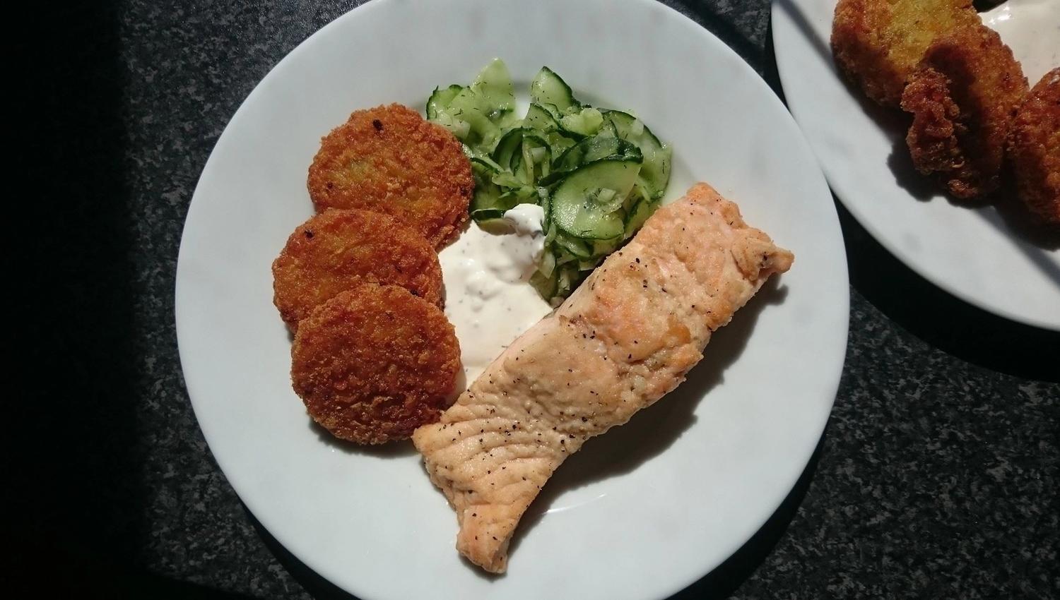 Laksemiddag ved Faksdal Brygge-Pøbb