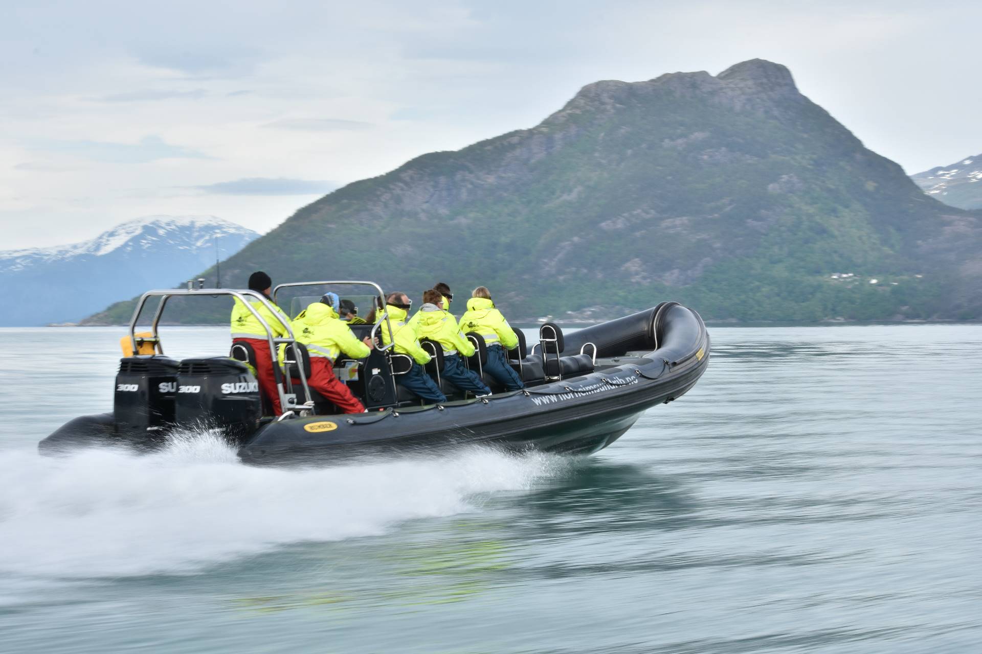 Fjord cruise in Rib boat