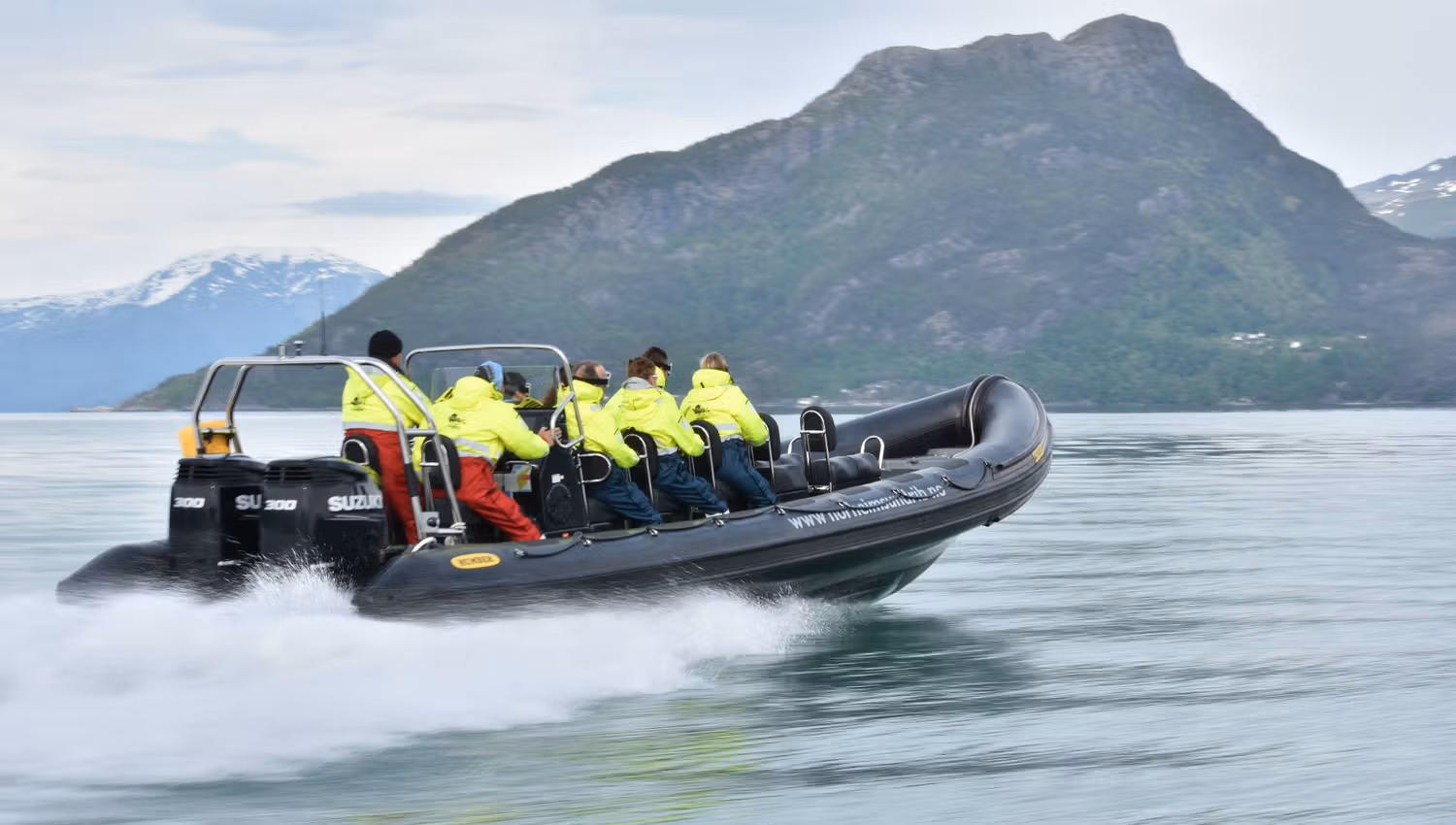 Fjord cruise in Rib boat