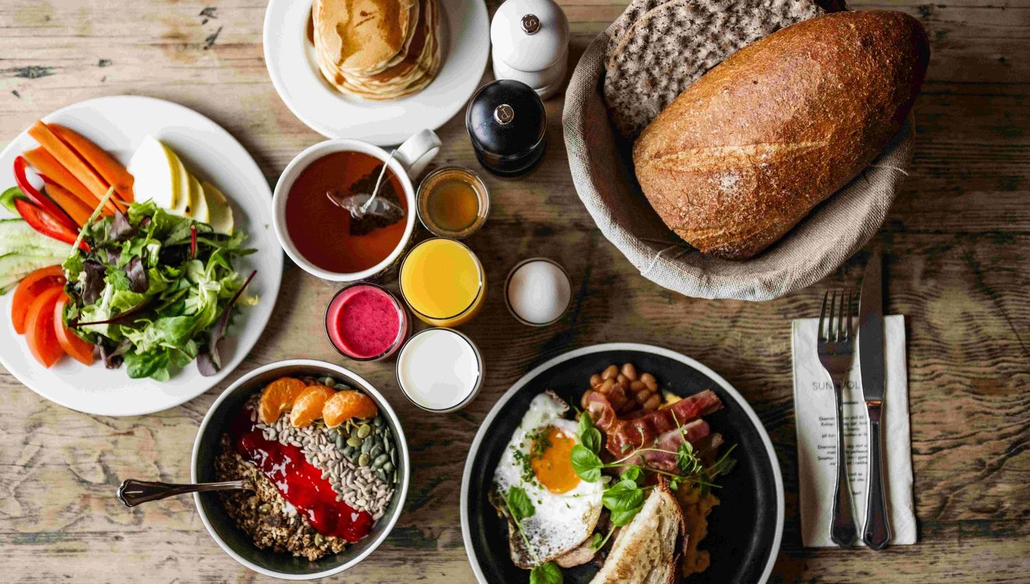 Frisk og sommerlig frokost på Resturant Anno 1648