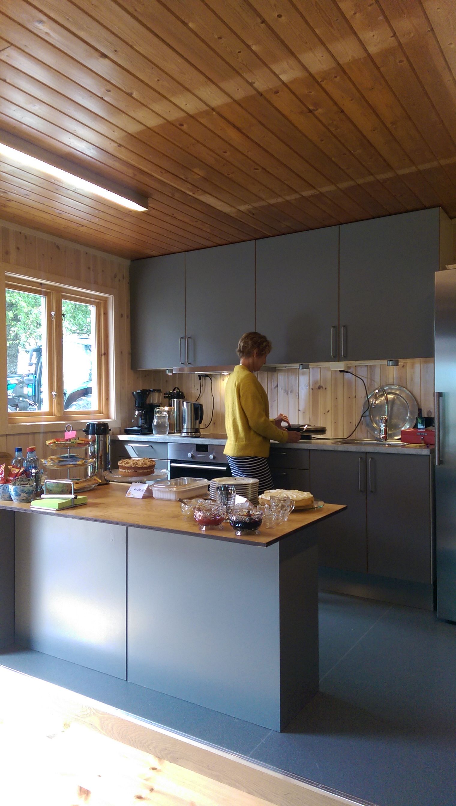 café på Stein skole - kjøkken