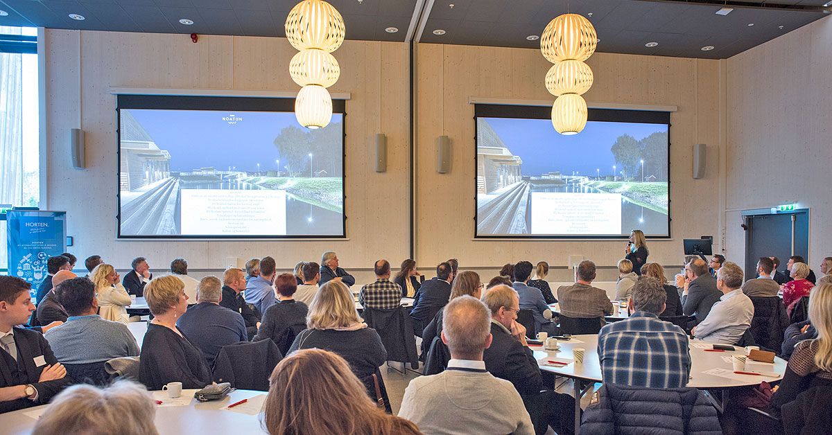 Participants inside the conference hall