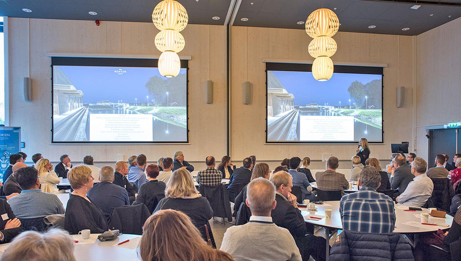 Participants inside the conference hall