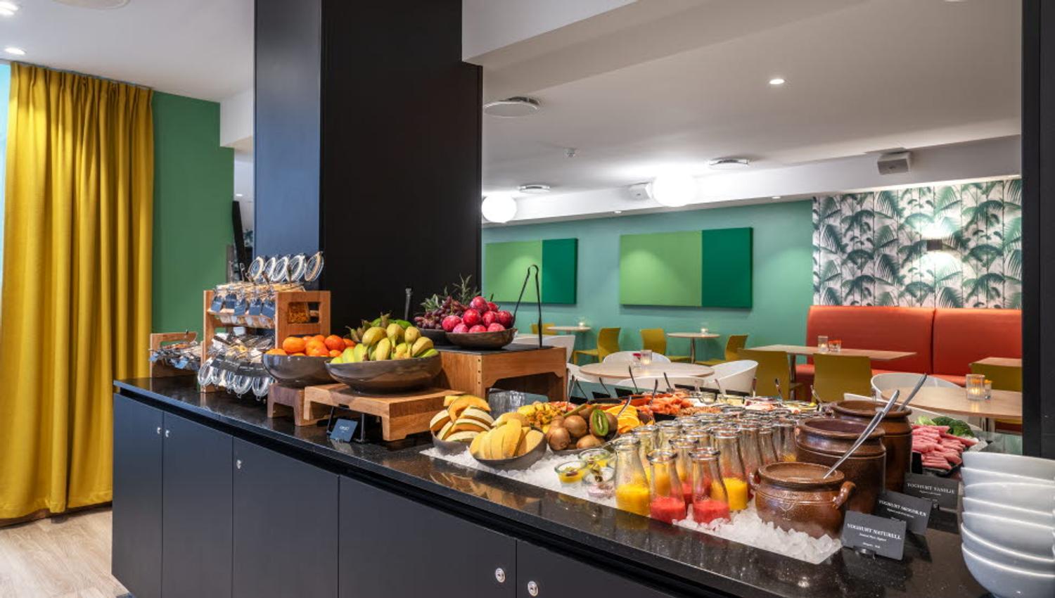Frokostbuffet.