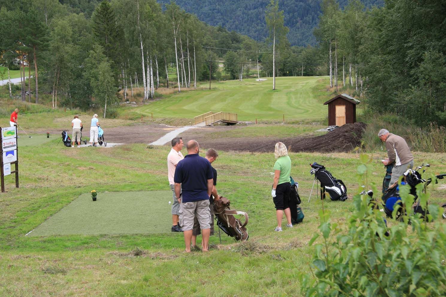 Golfbanen på miland