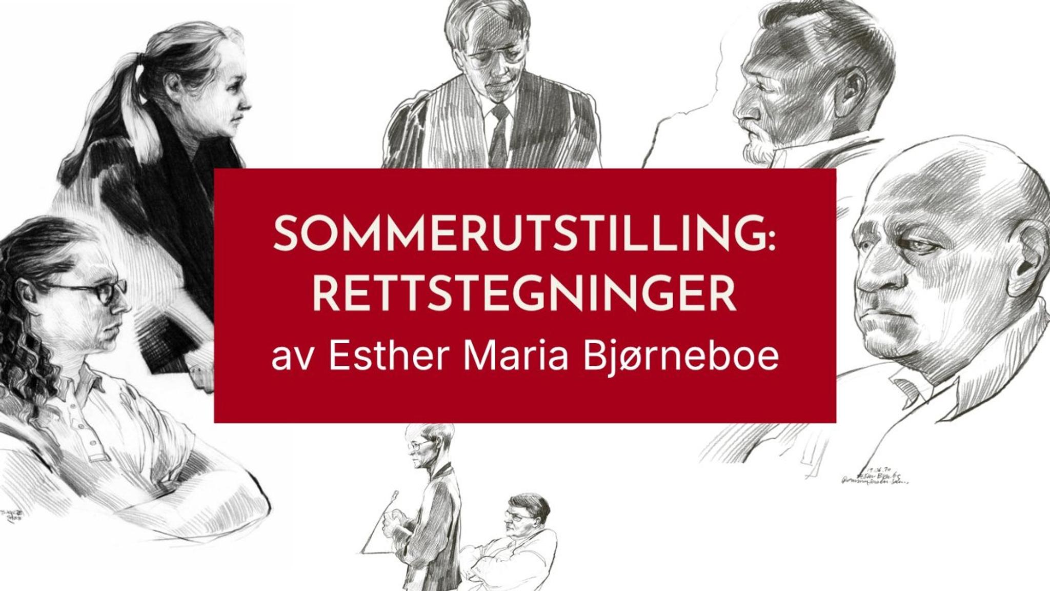 Utstillingsåpning: Rettstegninger av Esther Maria Bjørneboe