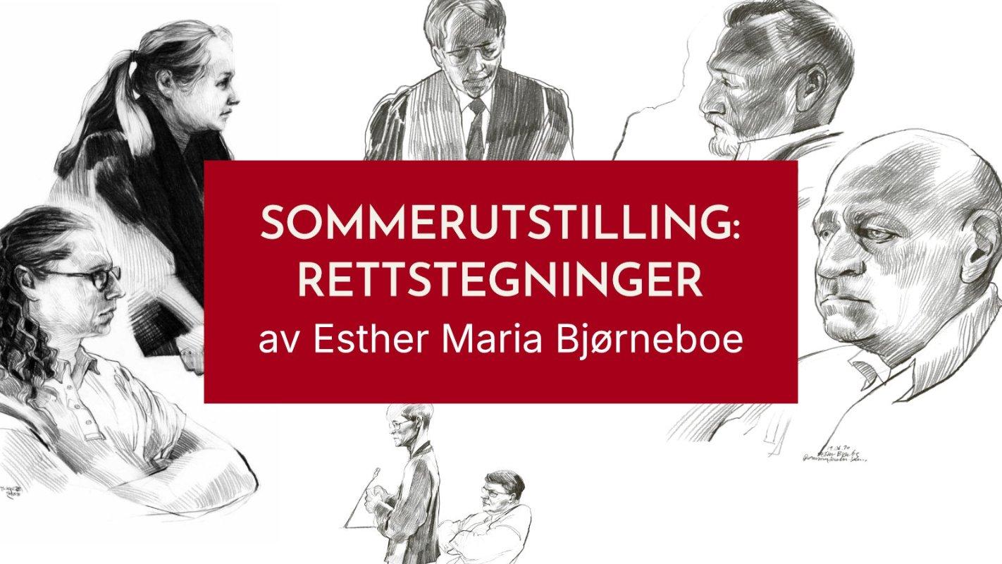 Utstillingsåpning: Rettstegninger av Esther Maria Bjørneboe