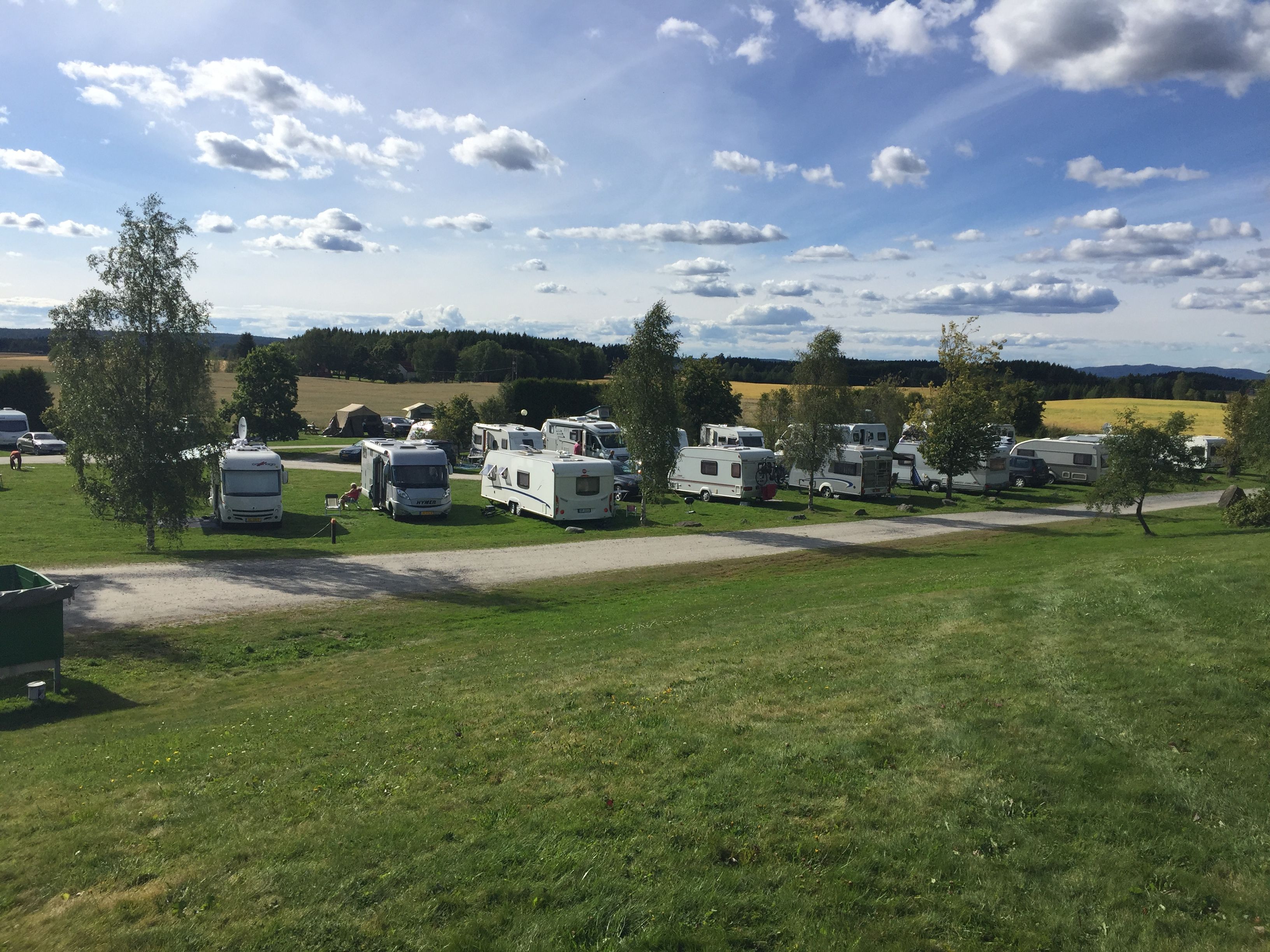 Olberg Camping from far away
