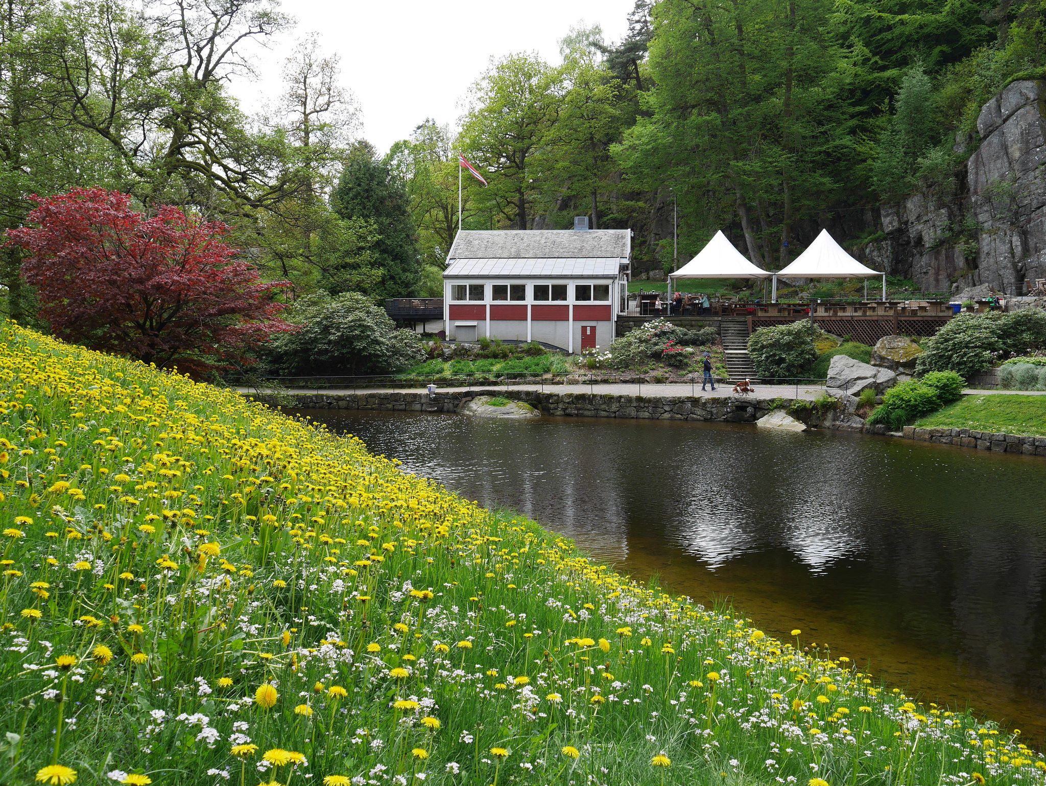 Ravnedalen nature park in Kristiansand