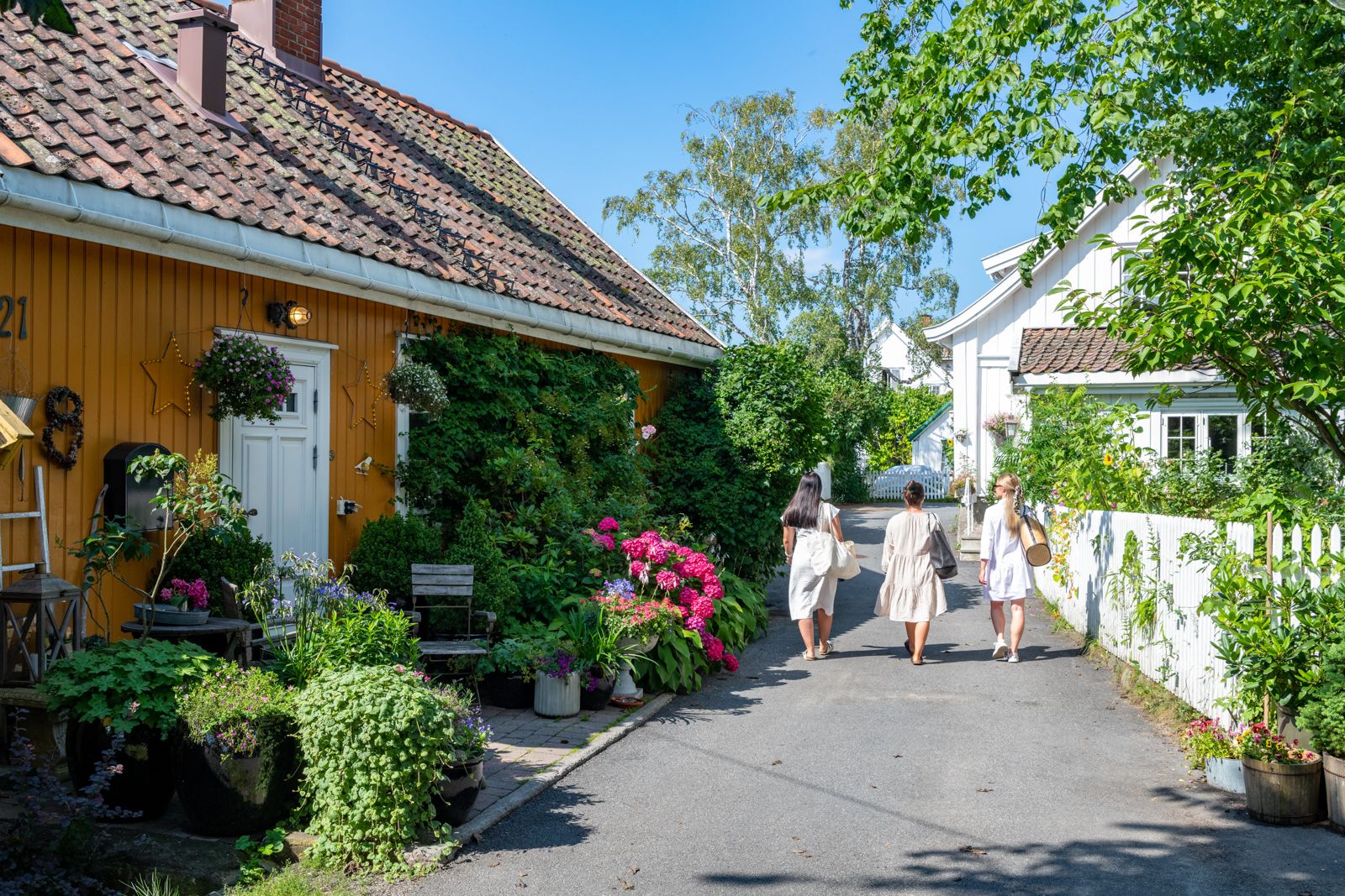 Badehusgata i Drøbak
