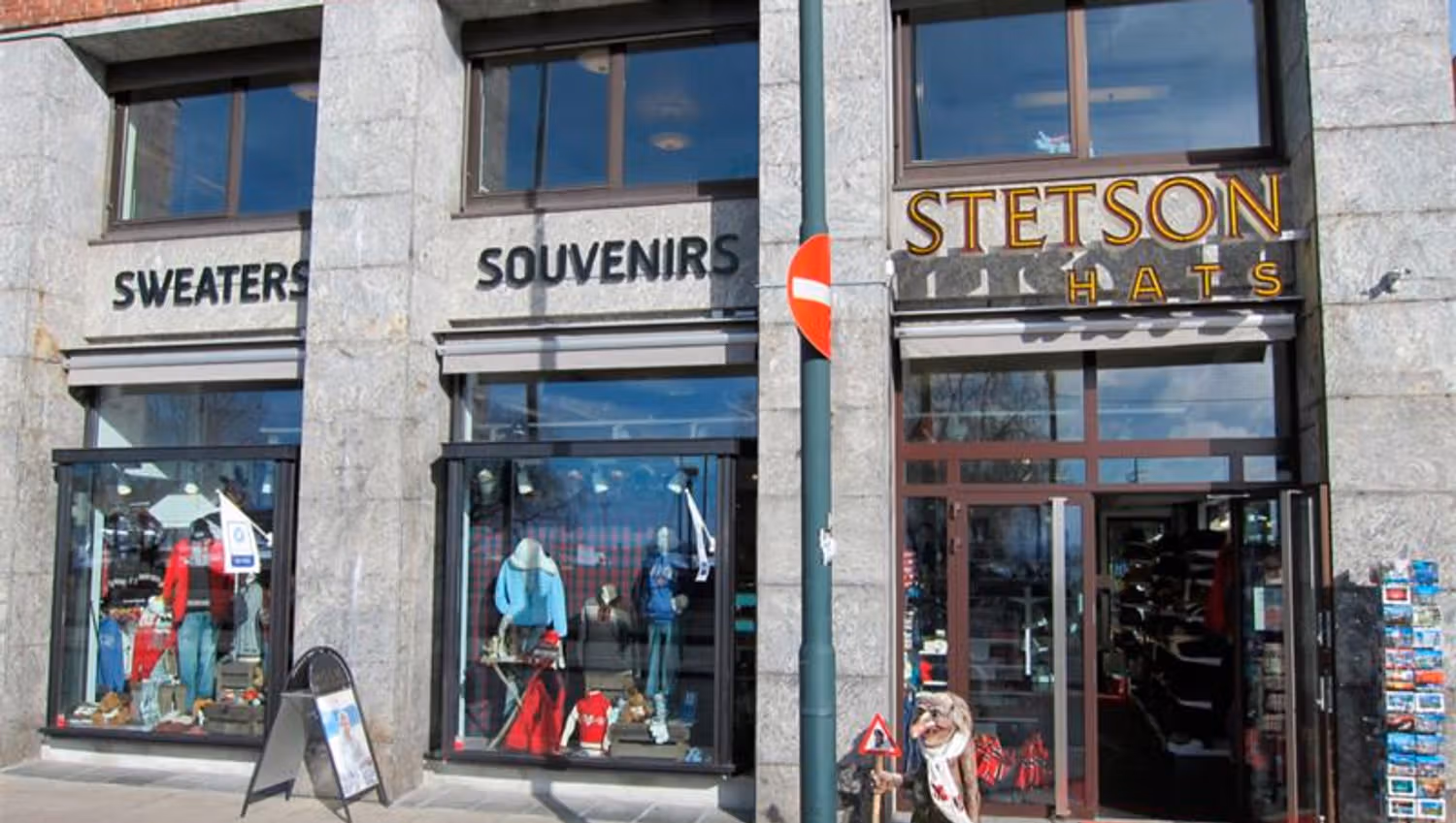 Butikkeksteriør.