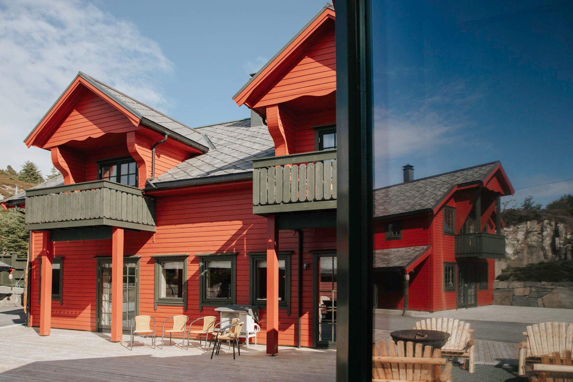 The cabins