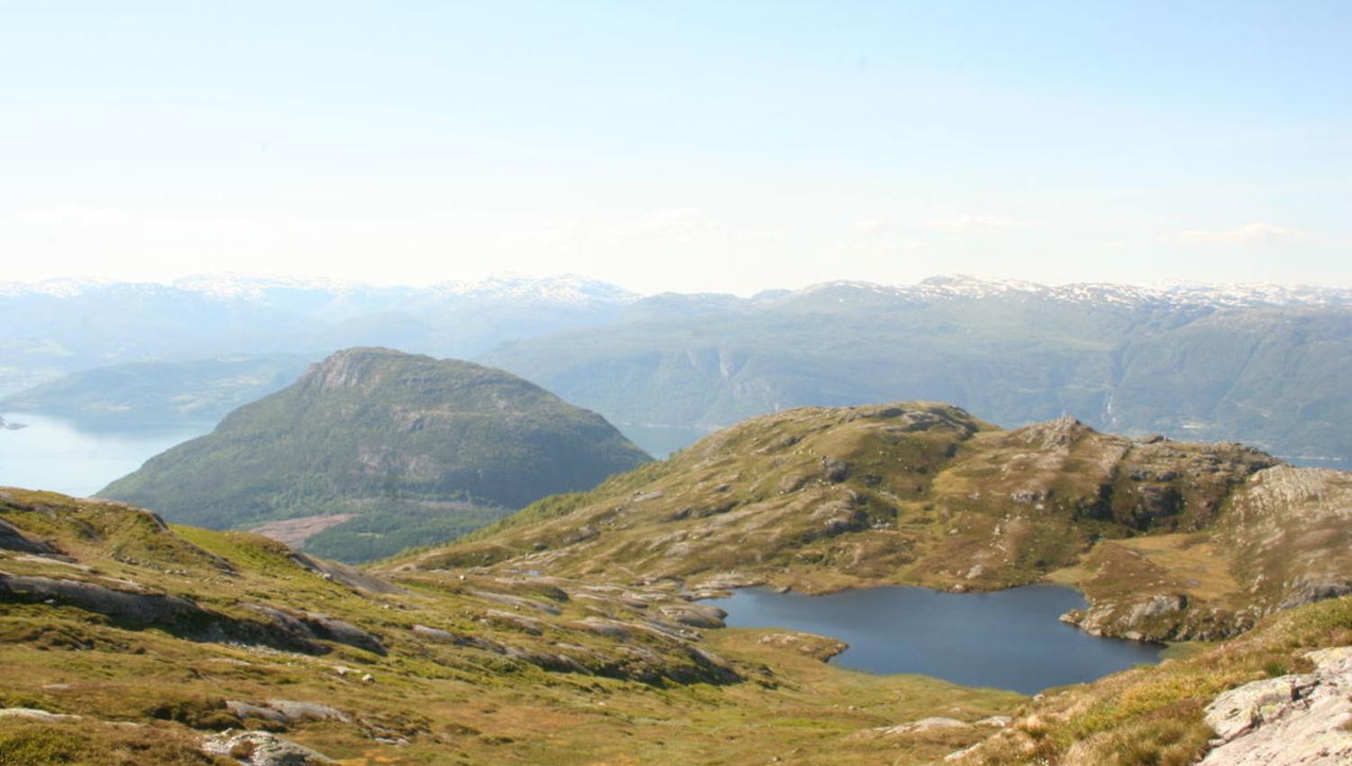 Utsikt mot Samlen