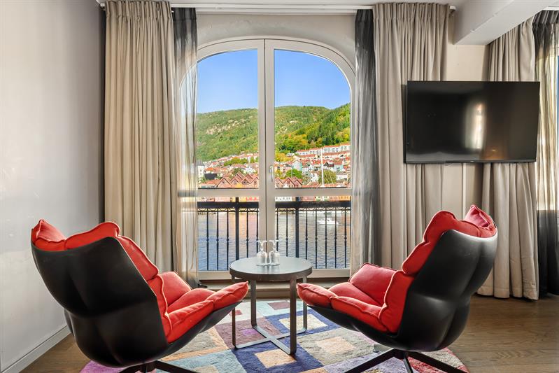 Deluxe double room with a view 