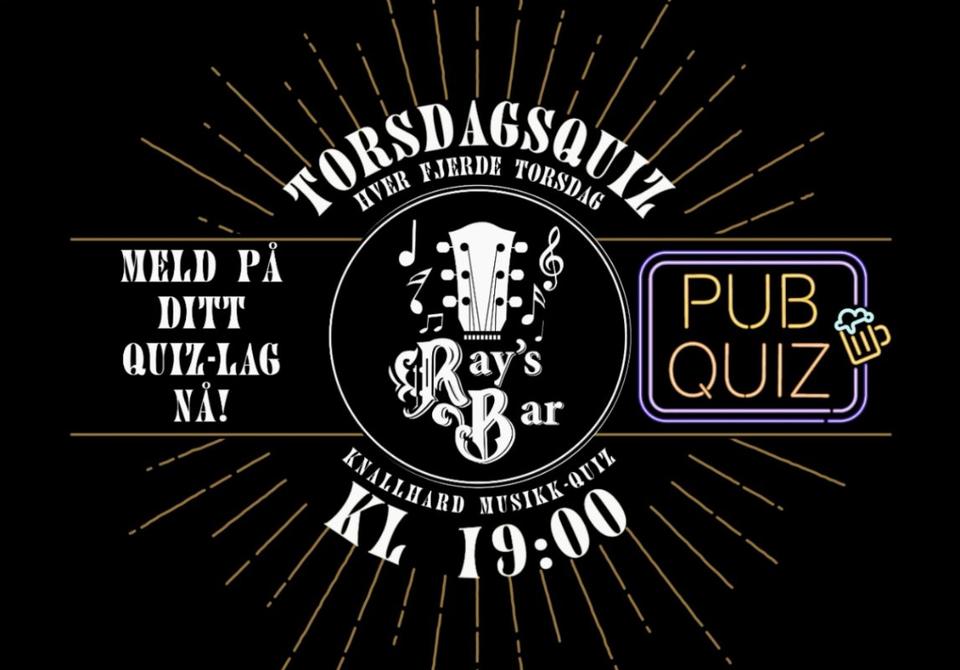 Thursday Quiz at Ray's Bar