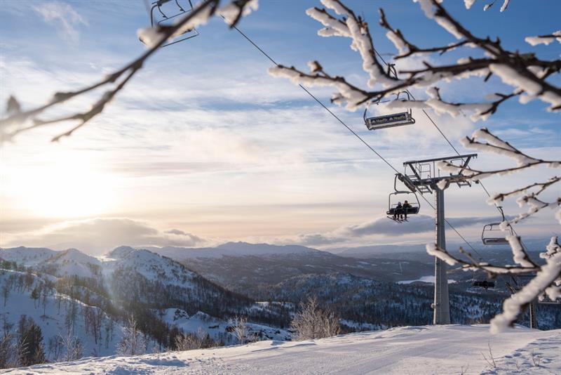 ski lift at Rauland