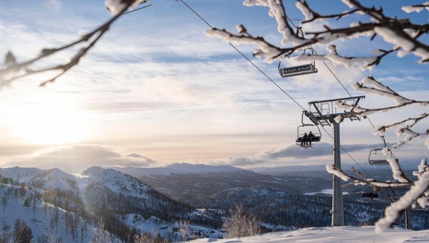 ski lift at Rauland
