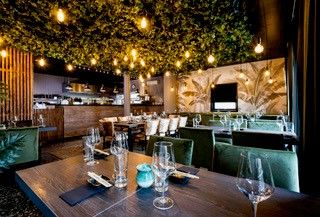 inside the restaurant