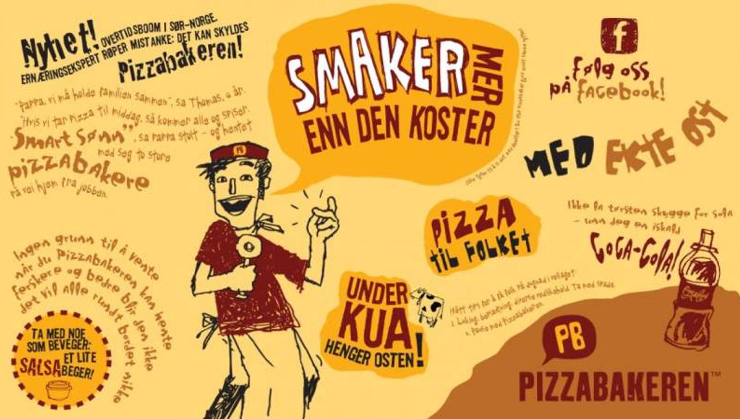 Pizzabakeren i Farsund – rett ved Torvet