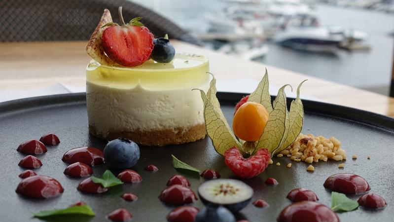 mat som serveres hos Restaurant Sjøloftet