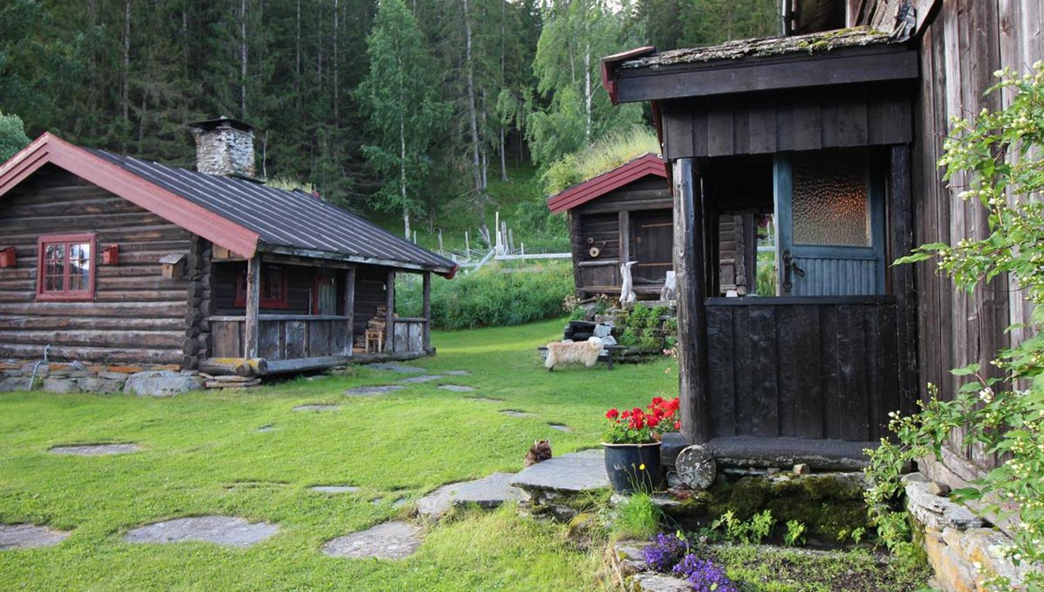 The farmhouse at Eventyrlige Opplevelser in Sør-Fron