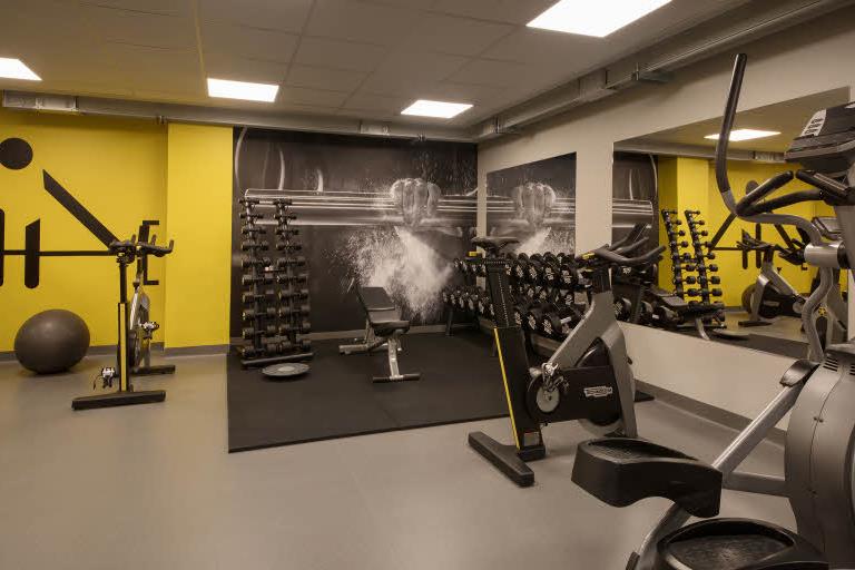 Scandic Helsfyr hotel gym