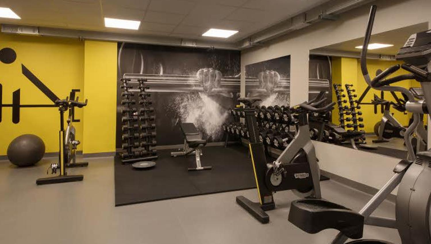 Scandic Helsfyr hotel gym
