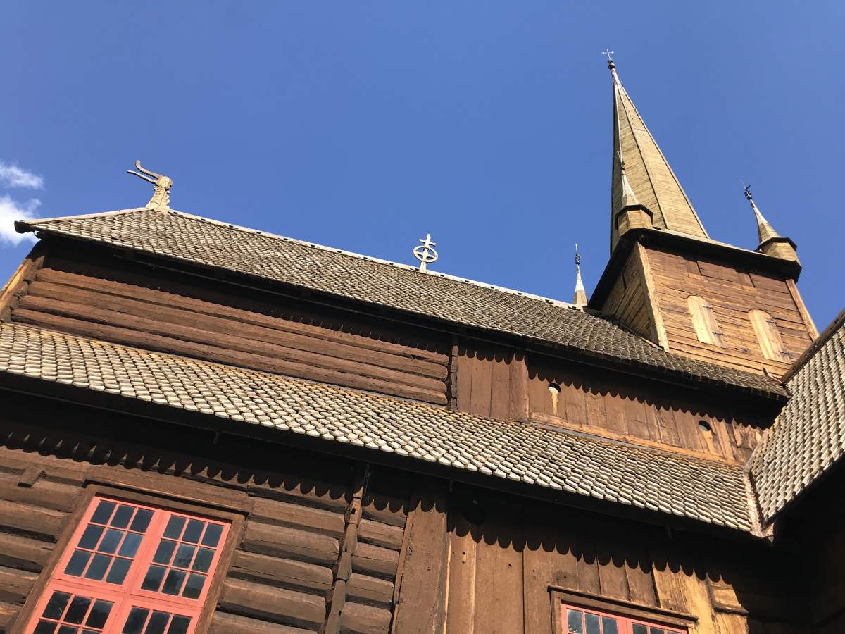 Stave Church in Lom