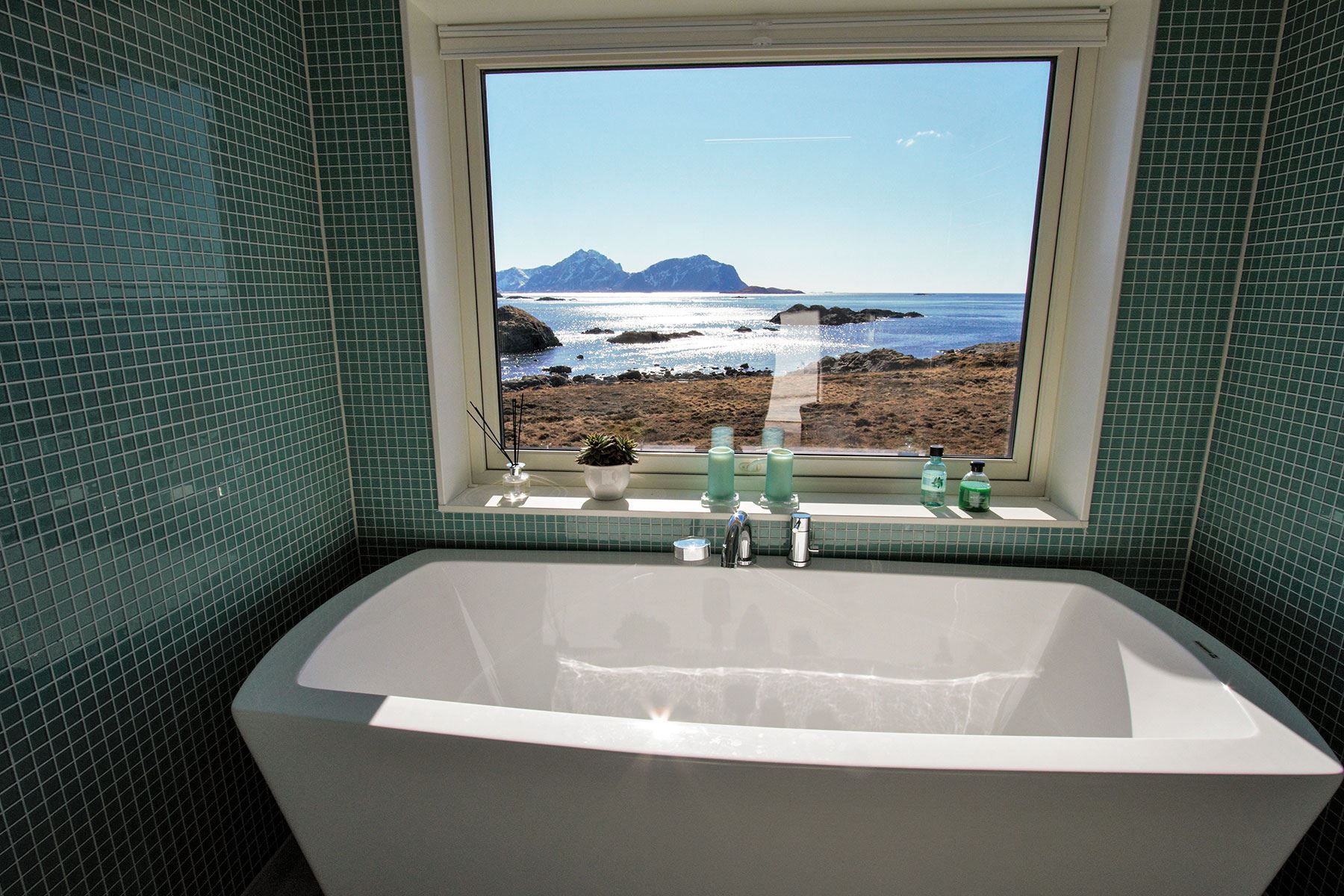 Bathroom in the house on Skåltofta