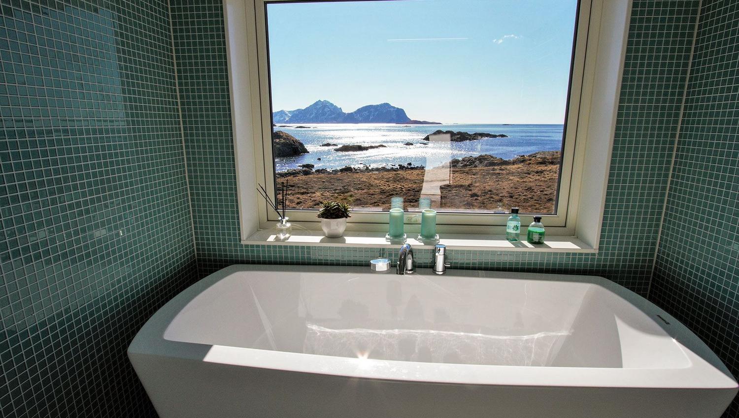 Bathroom in the house on Skåltofta