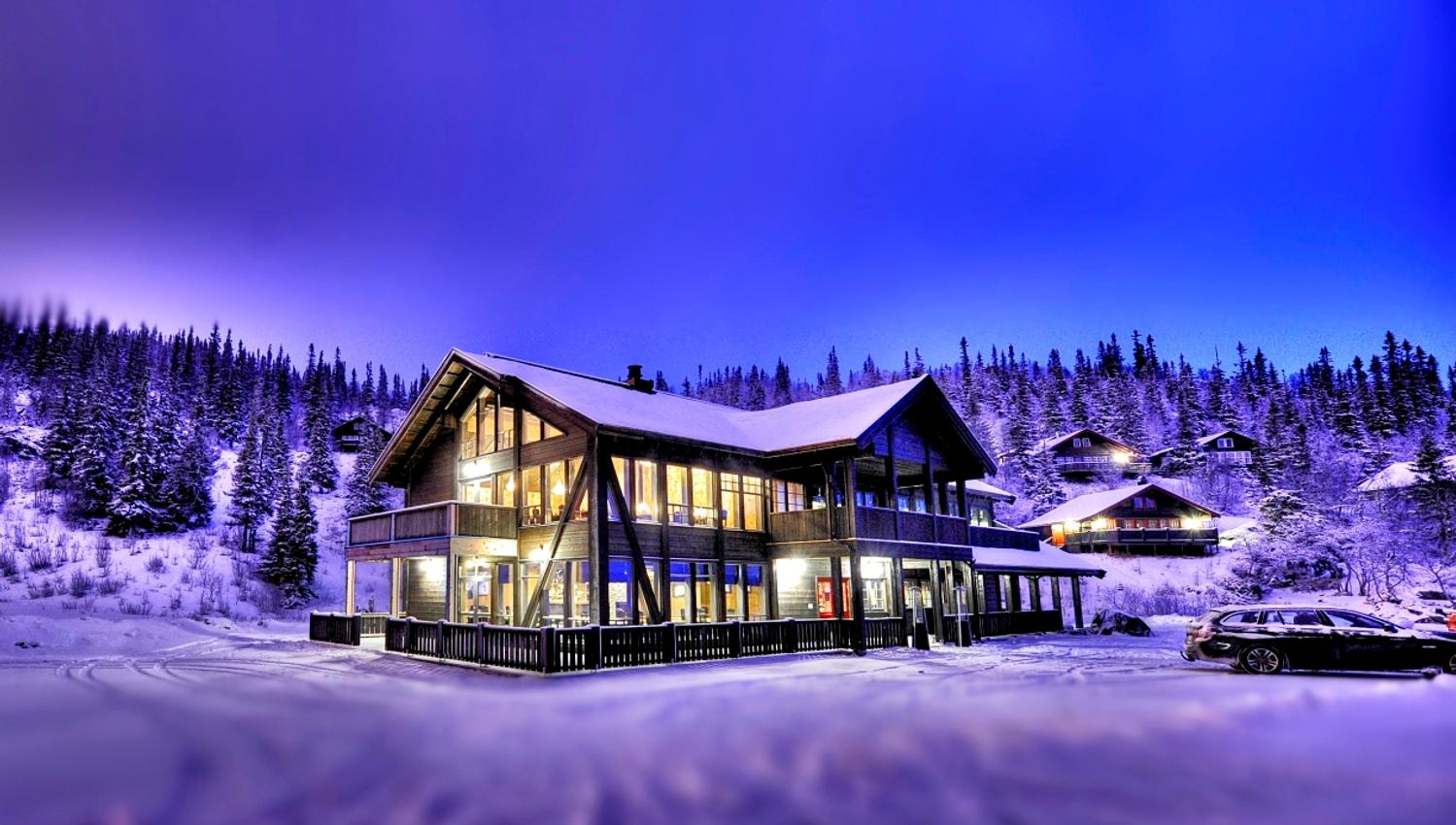 Den Lykkelige Sportsmann er en bar og afterski på destinasjon Gausta