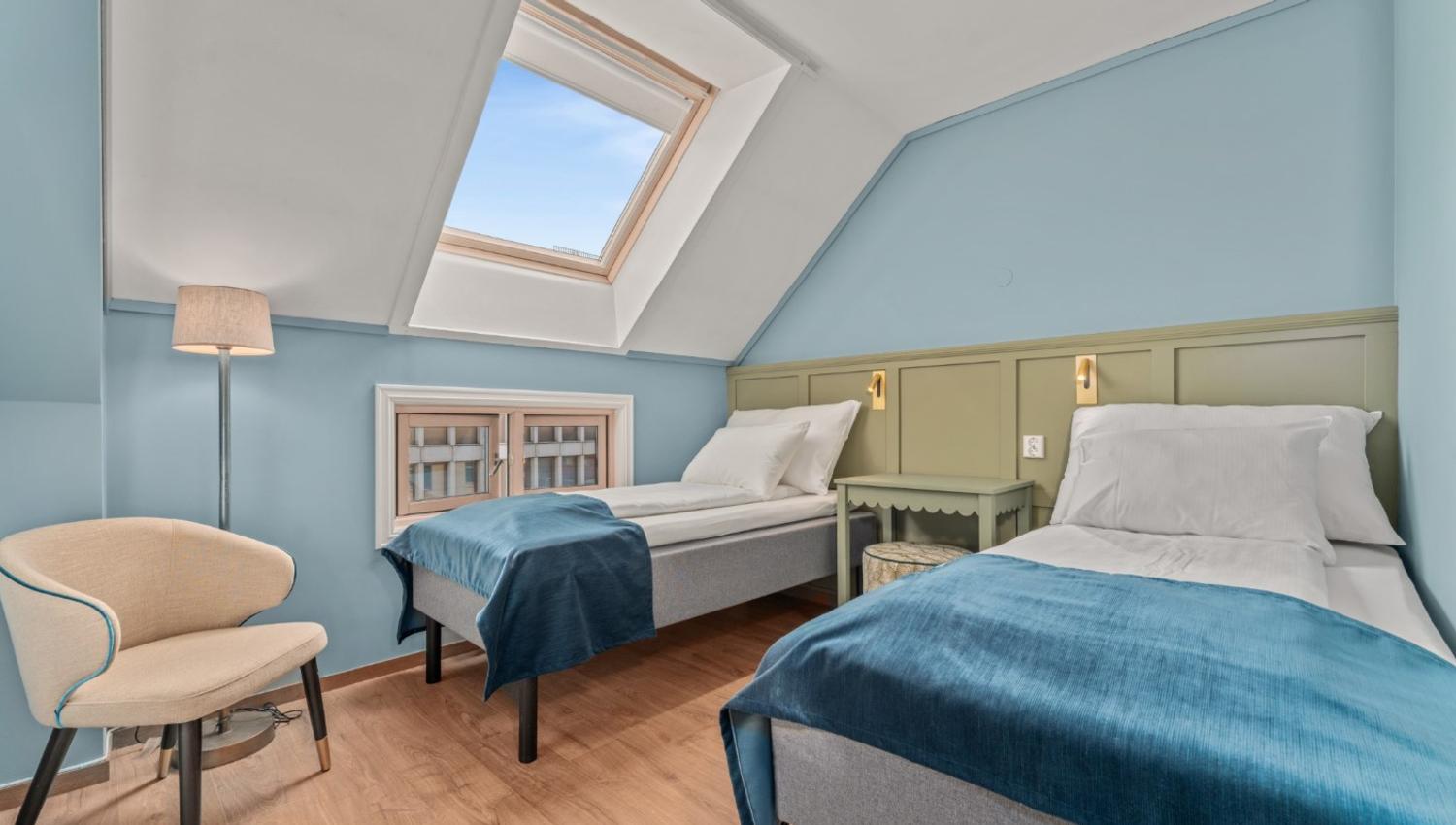 Twin room at Hotel Breiseth