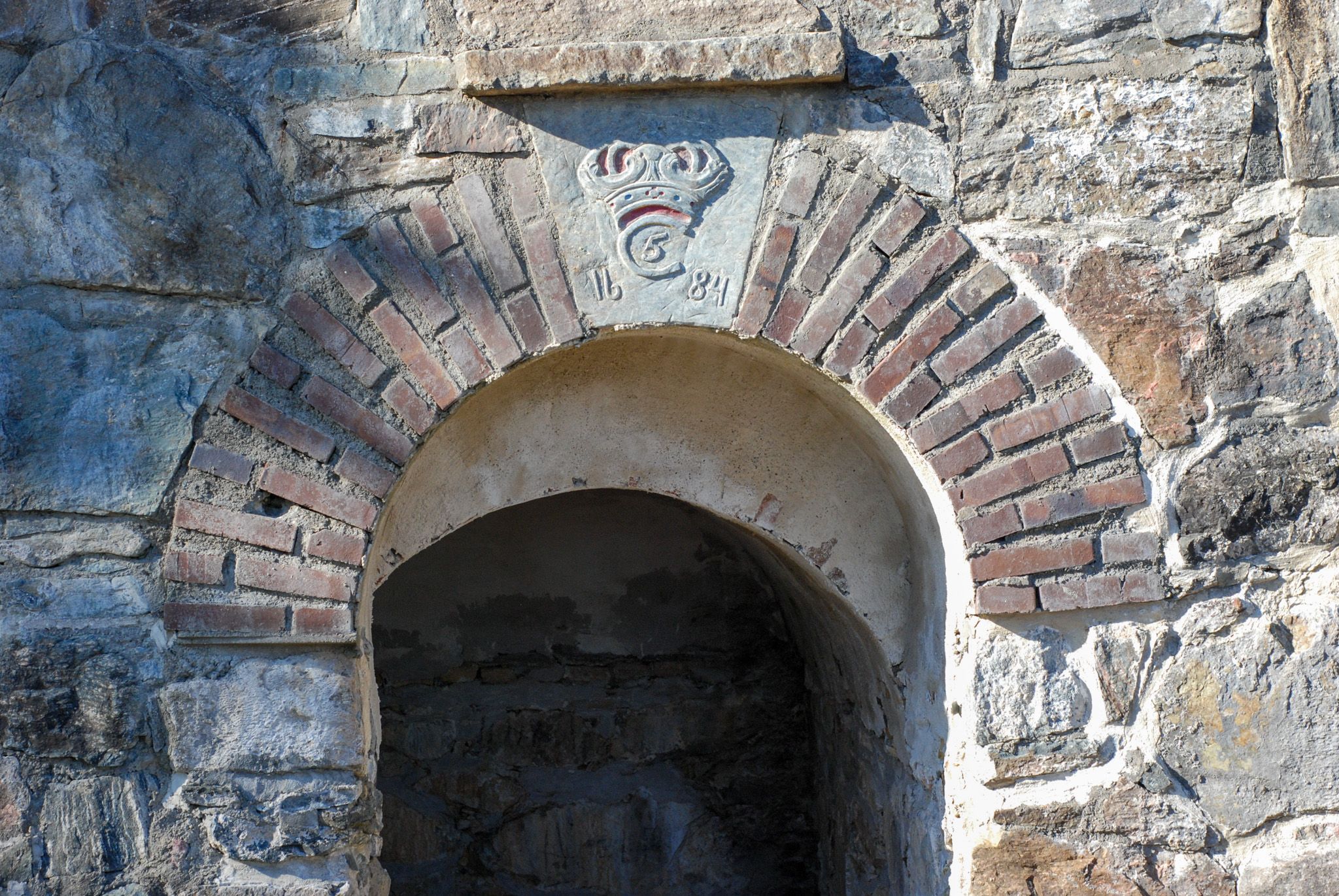 entrance to the fortress