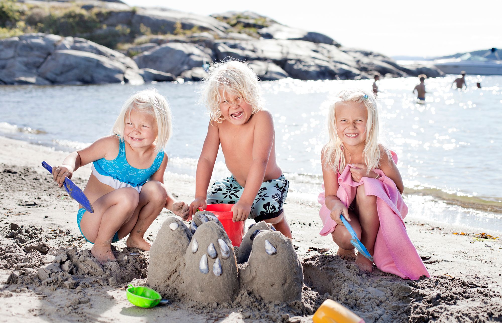 Badestrender i Sandefjord