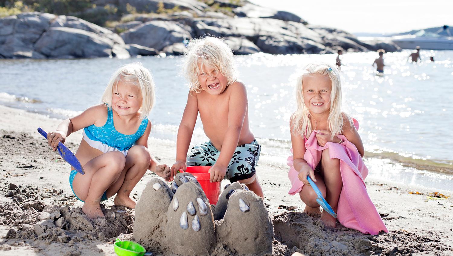 Badestrender i Sandefjord