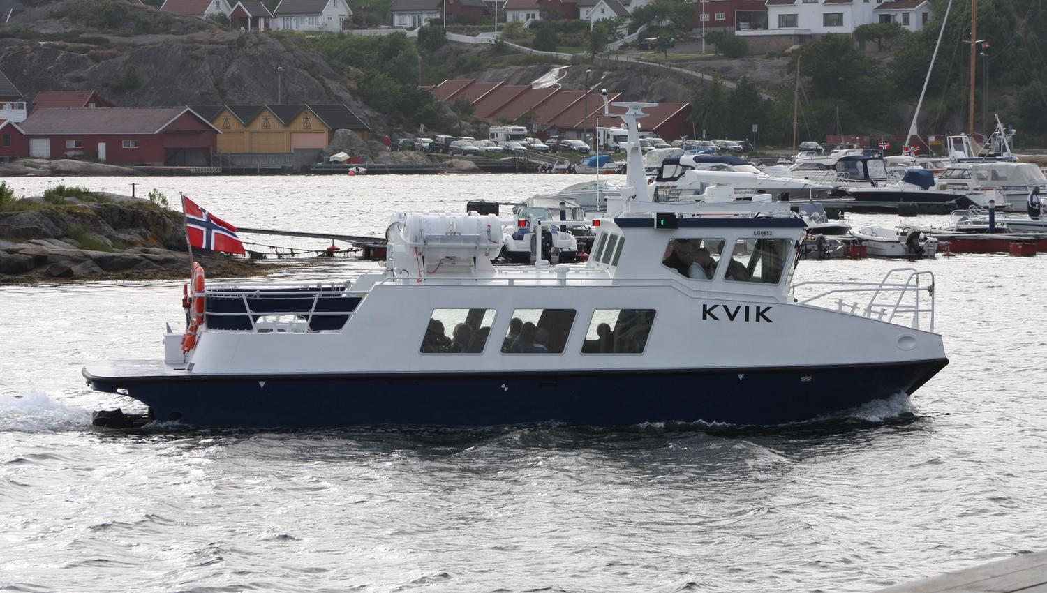 Sørlandets Maritime har flere båter, dette er Kvik
