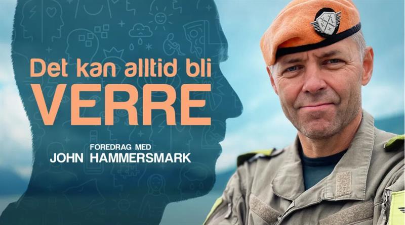 Det kan alltid bli verre - Foredrag med John Hammersmark