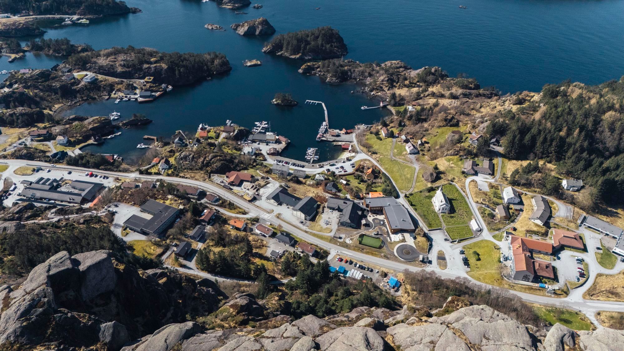 Utsikt frå Ramnenipa