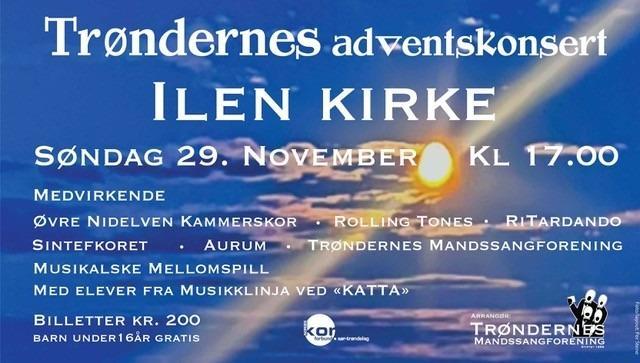 Trøndernes Mandssangforening - Advent Concert