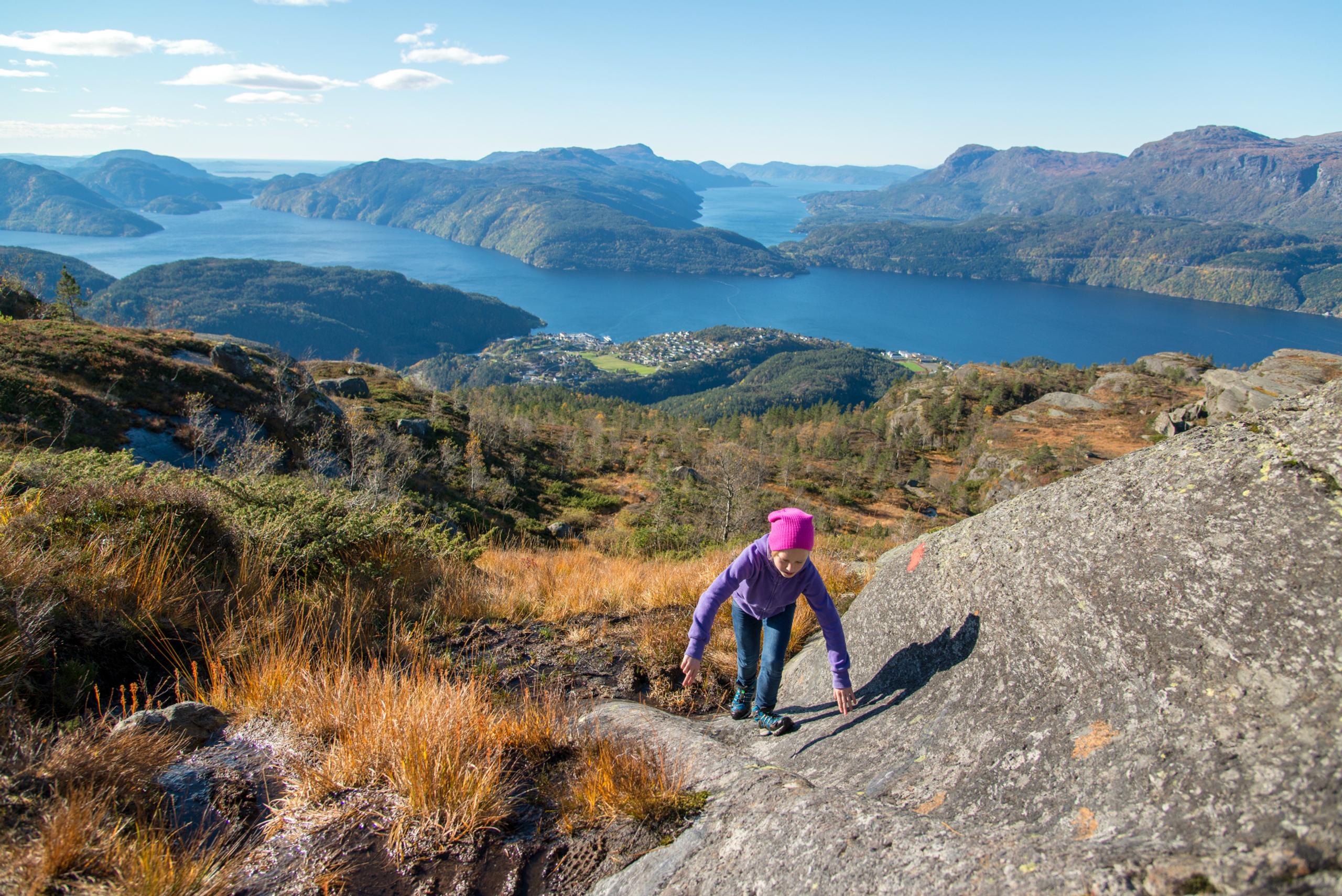 Sandsfjorden in Suldal