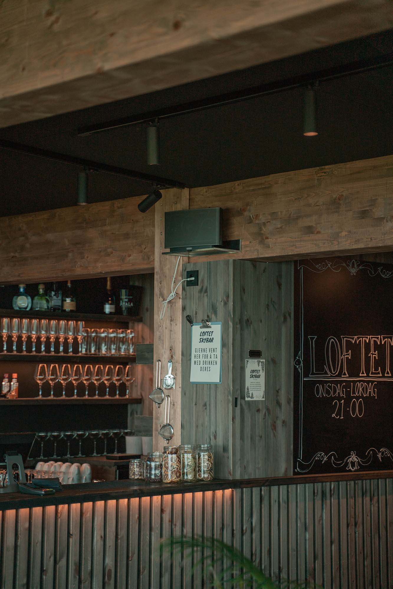 Loftet skybar