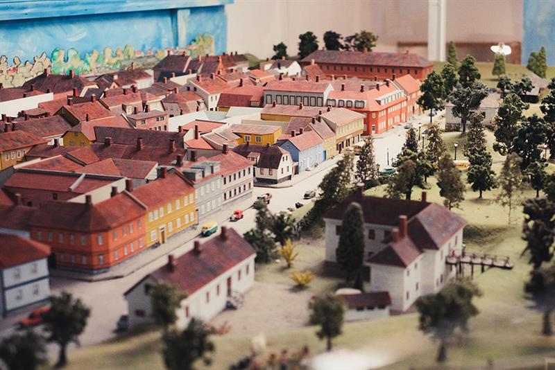Gamlebyen miniatyr