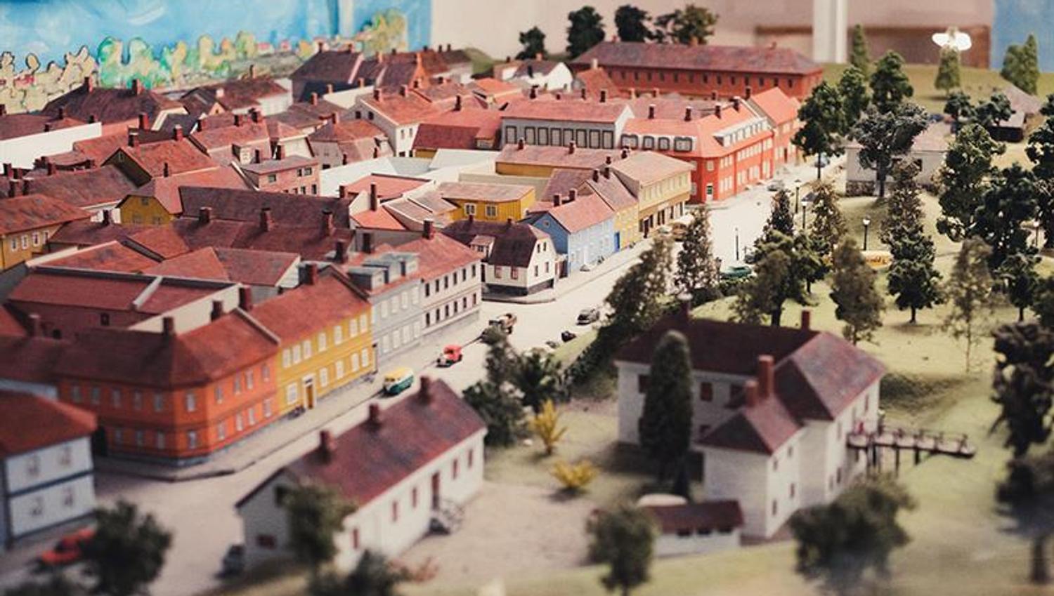 Gamlebyen miniatyr