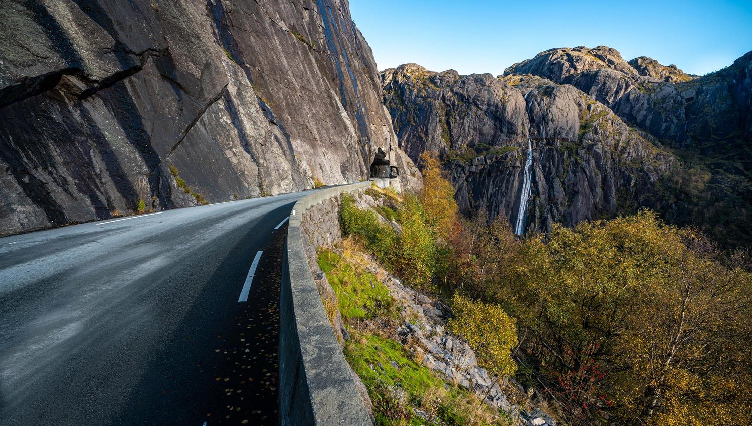 Tunnelstuo in Jøssingfjord. Photo: Brian Tallman - Region Stavanger
