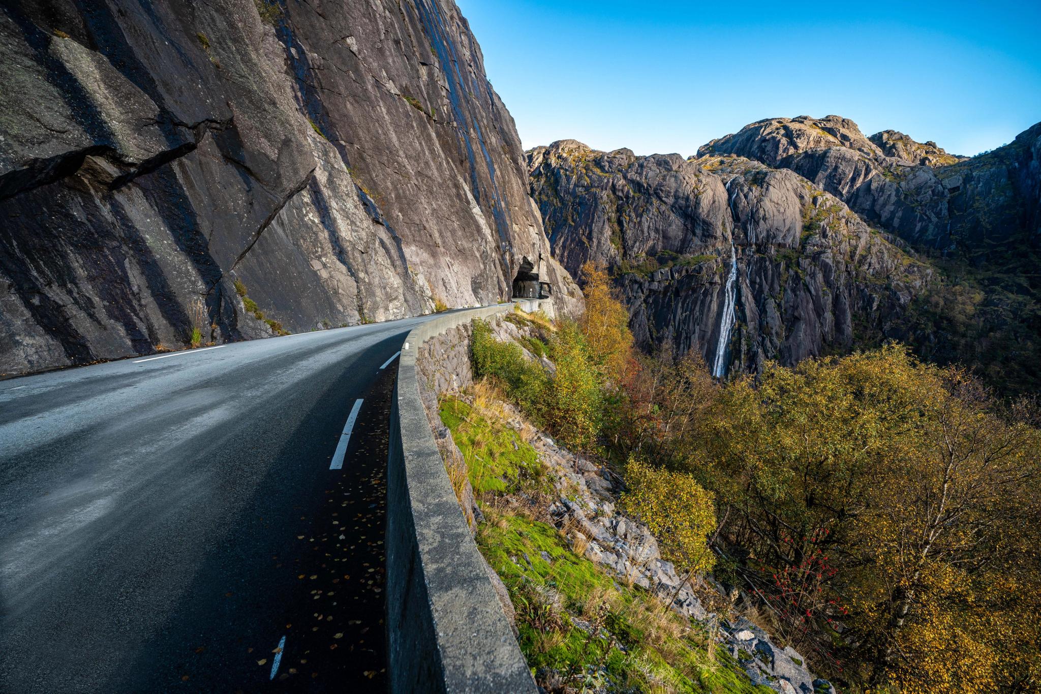 Tunnelstuo in Jøssingfjord. Photo: Brian Tallman - Region Stavanger