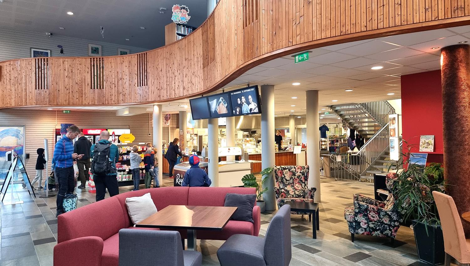 Kafeen i Oppdal kulturhus