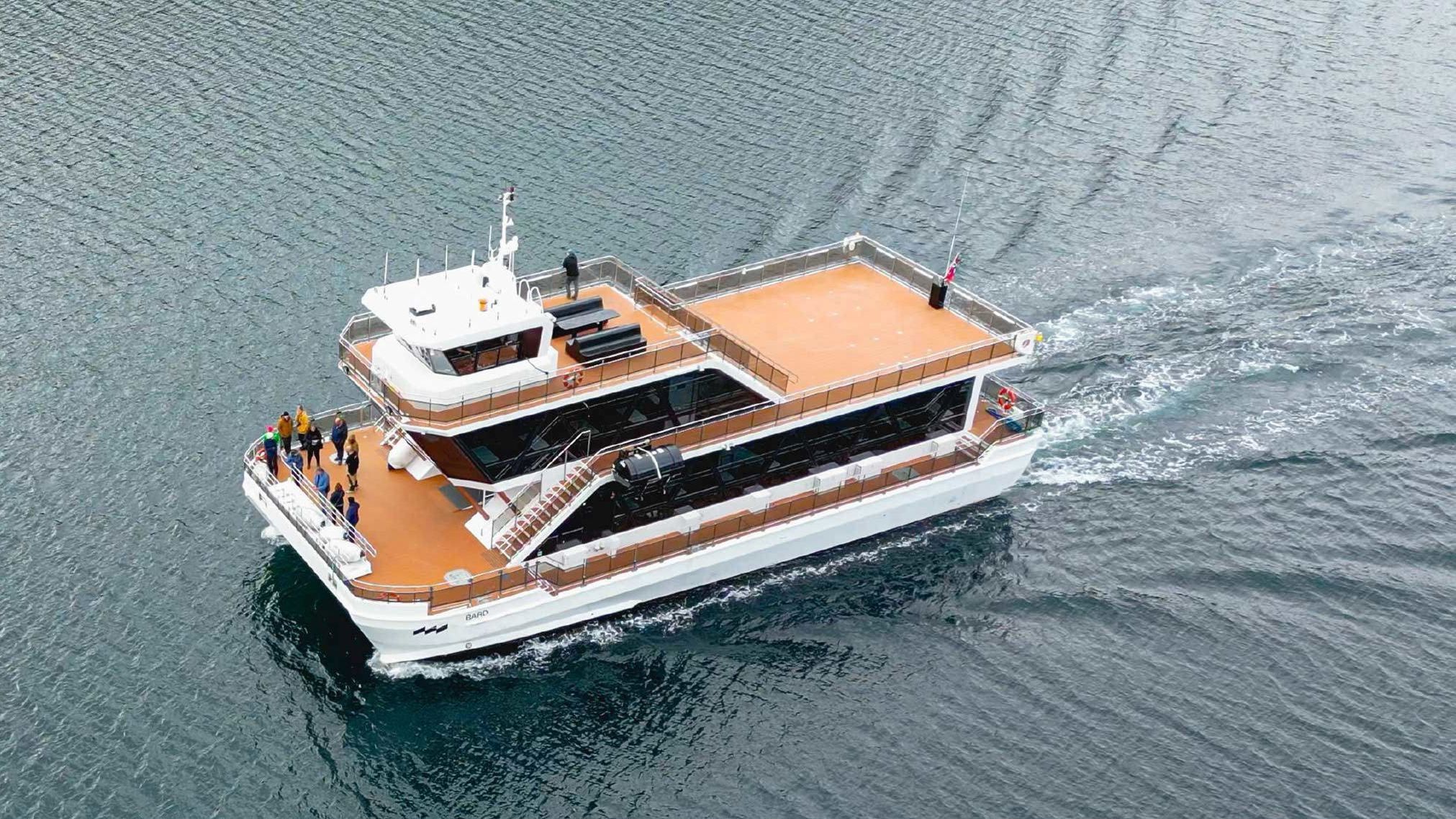 View of the boat